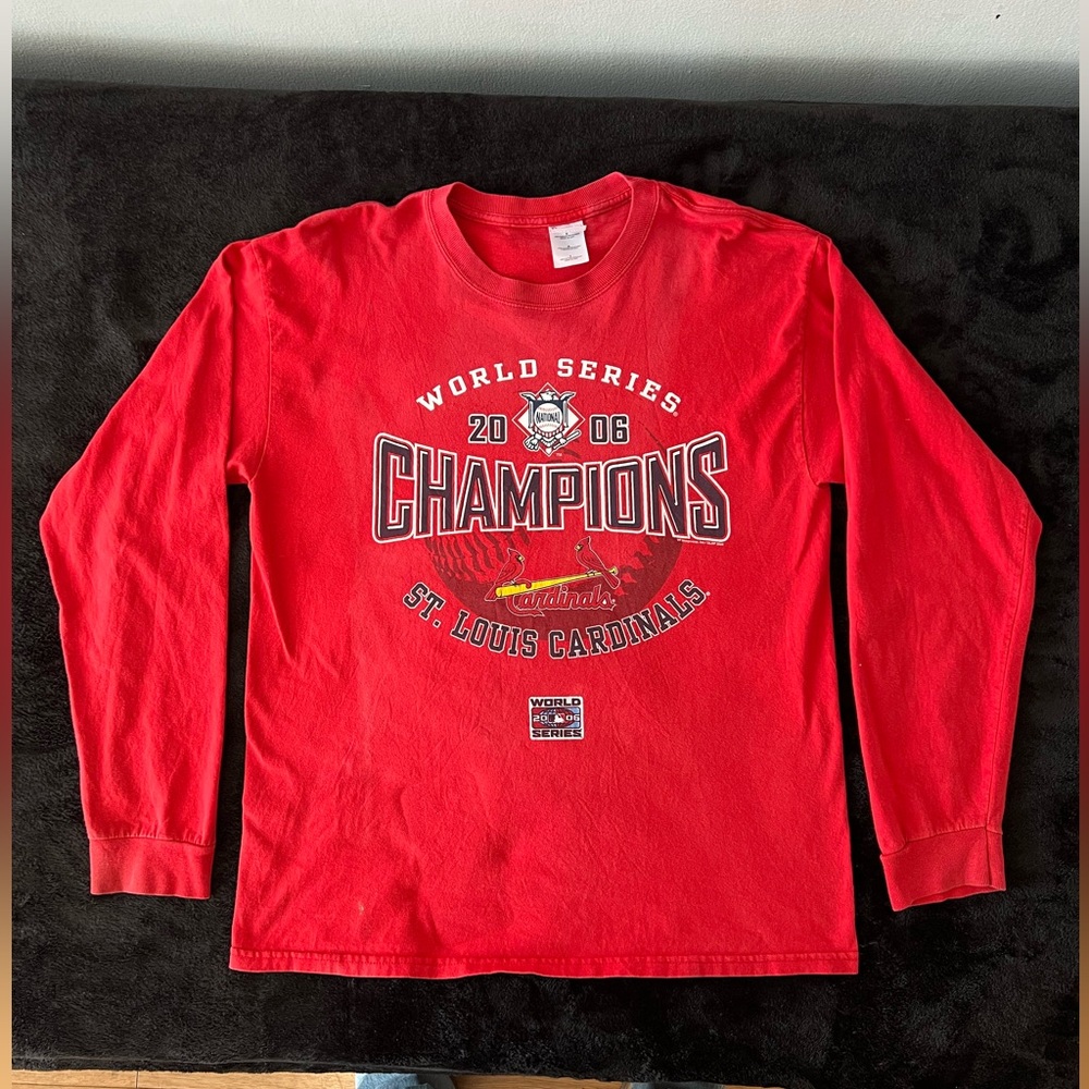 St. Louis Cardinals 2006 World Series Champions Long Sleeve